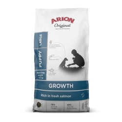 ARION ORIGINAL GROWTH PUPPY LARGE SALMON & RICE 12 KG